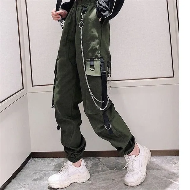 2021 New!!! Women's Cargo Streetwear Harajuku Pants Sizes S - 3XL