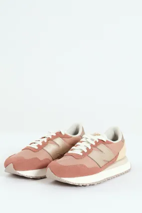 237 Lace Up Sneaker - Rust