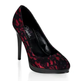 4 1/4" Lace Mini-Platform Pump (BLISS-30-2 Final Sale)