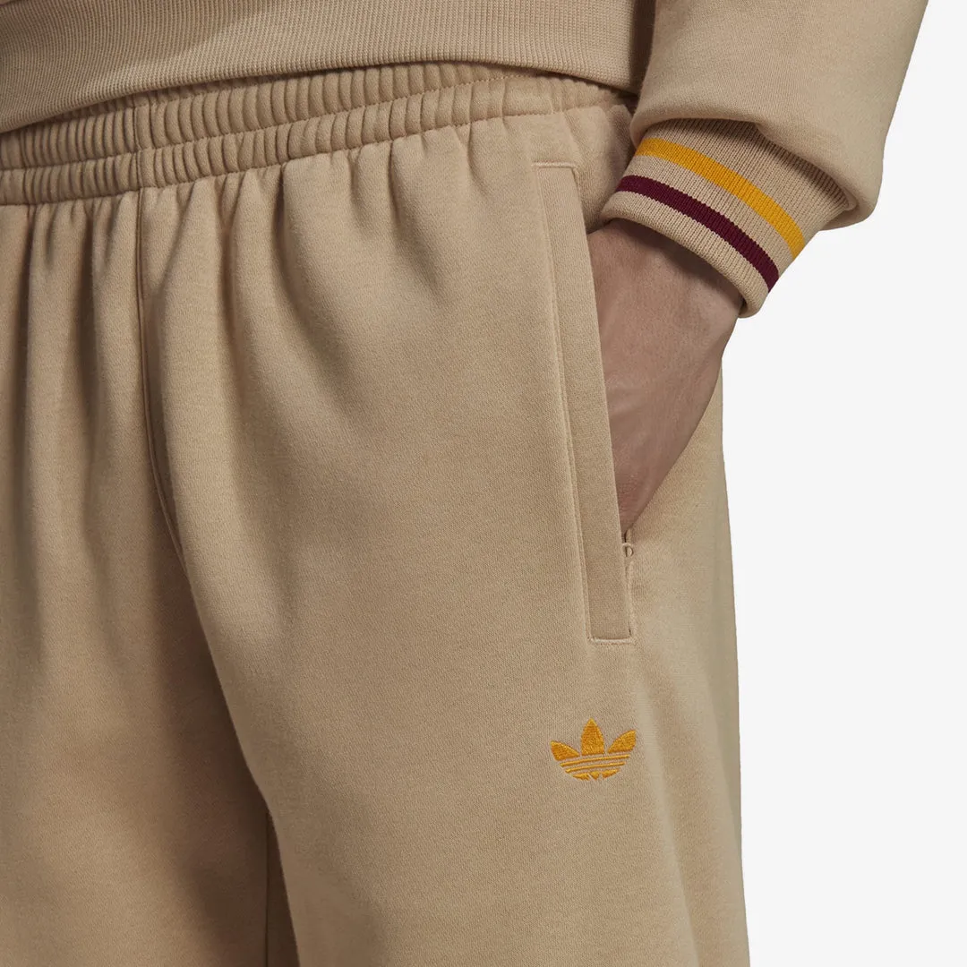 Adidas Originals | VARSITY SWEAT PANTS  { BEIGE