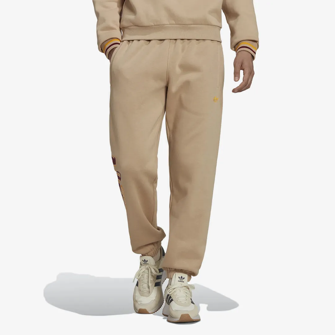 Adidas Originals | VARSITY SWEAT PANTS  { BEIGE