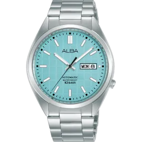 Alba Mechanical Daywear Automatic Blue Dial Mens Watch AL4321X