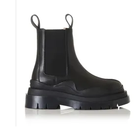 Alias Mae Pixie Black Leather Chelsea Boots