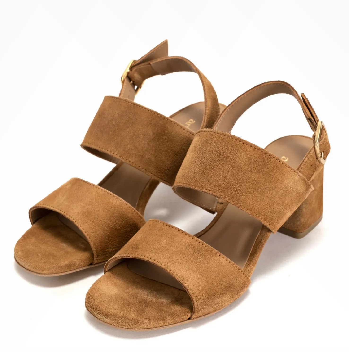 Anonymous Copenhagen Belinda 55 Tan Suede Sandals