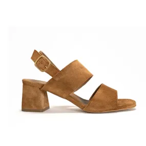 Anonymous Copenhagen Belinda 55 Tan Suede Sandals