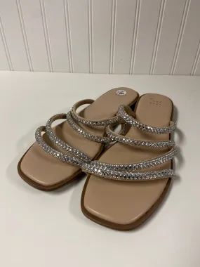 Beige Sandals Flats A New Day, Size 9.5