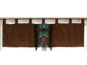 Blue Dorado Southwestern Valance