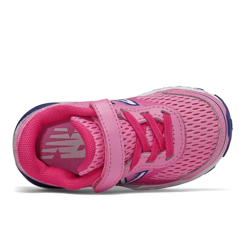 Bungee Lace 680v6 - Pink with Purple - Kids