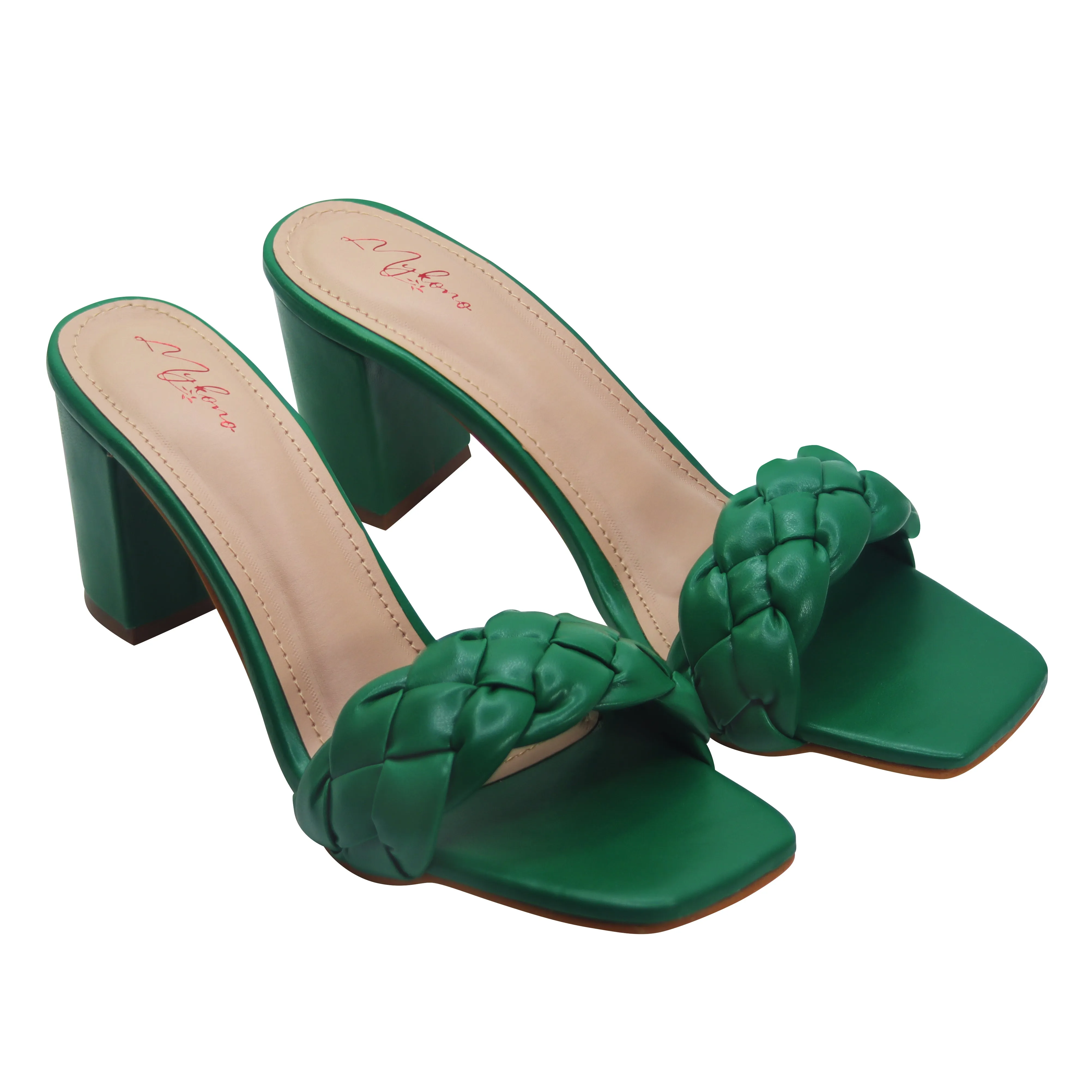 Clara Green Heels