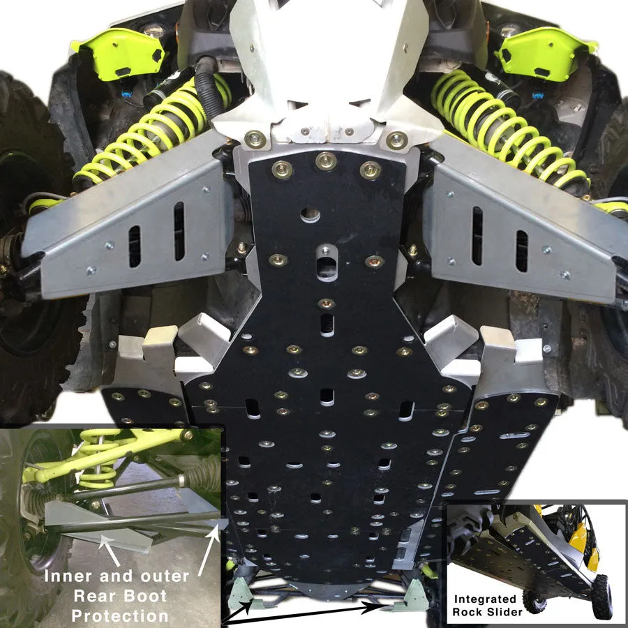 Complete Skid Plate Set  |  Can-Am Maverick MAX X-RS Turbo