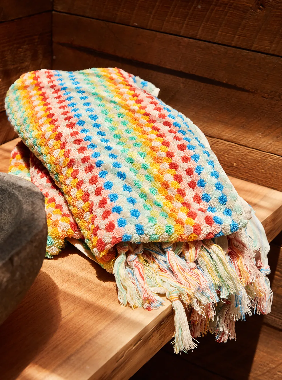 Cosmic Rainbow Towel (Organic) - Body Towel