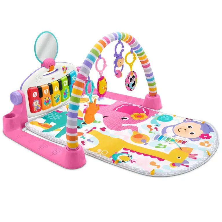 Deluxe Kick & Play Piano Gym Playmat - Pink (See Description)