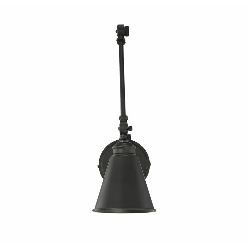 Dewar 1 Light Dimmable Plug-In Swing Arm