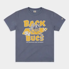 ETSU "Back the Bucs" Vintage Heavyweight Tee