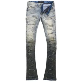 Jordan Craig Martin Stacked Python Denim (Sunset) JTF1130