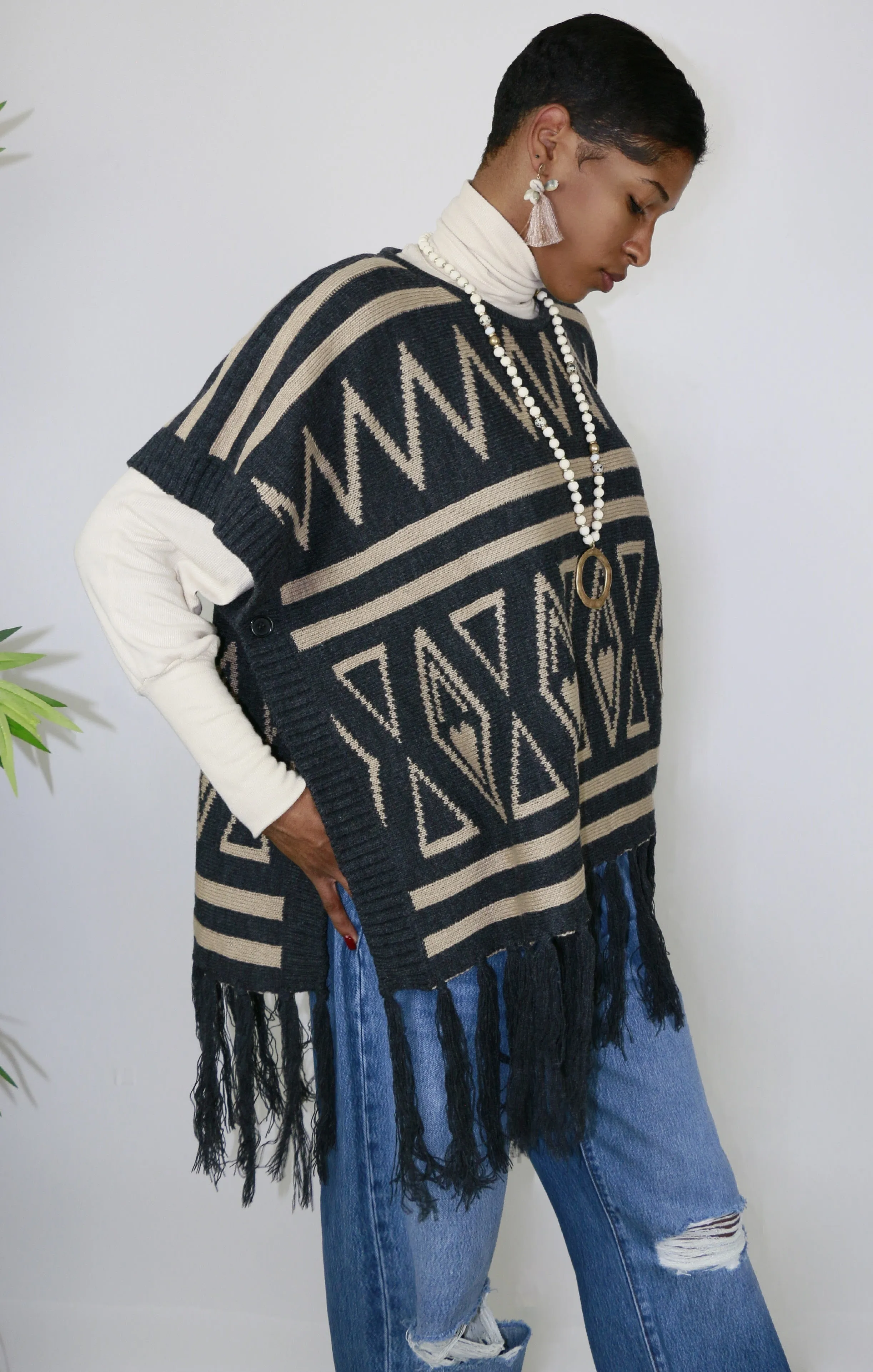 Kino Knit Poncho