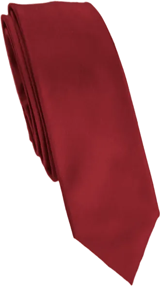 Micro Solid Tie-Hank-Bow-Crimson