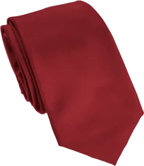 Micro Solid Tie-Hank-Bow-Crimson