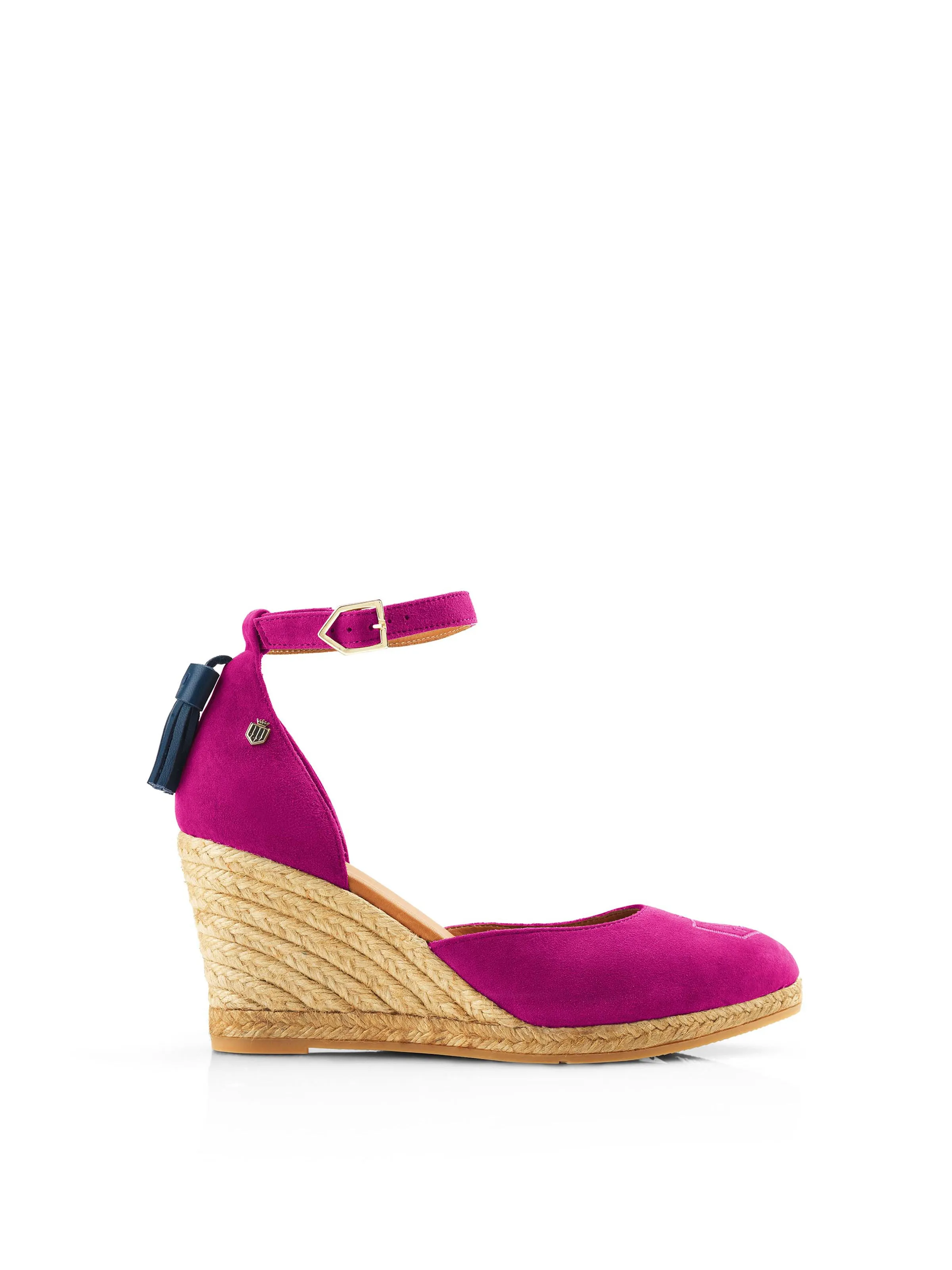 Monaco Wedge - Fuchsia