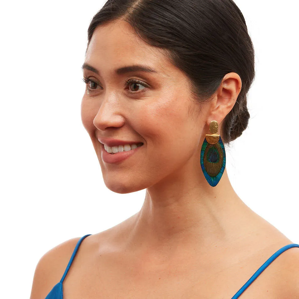 Nikko Blue Drop Earring