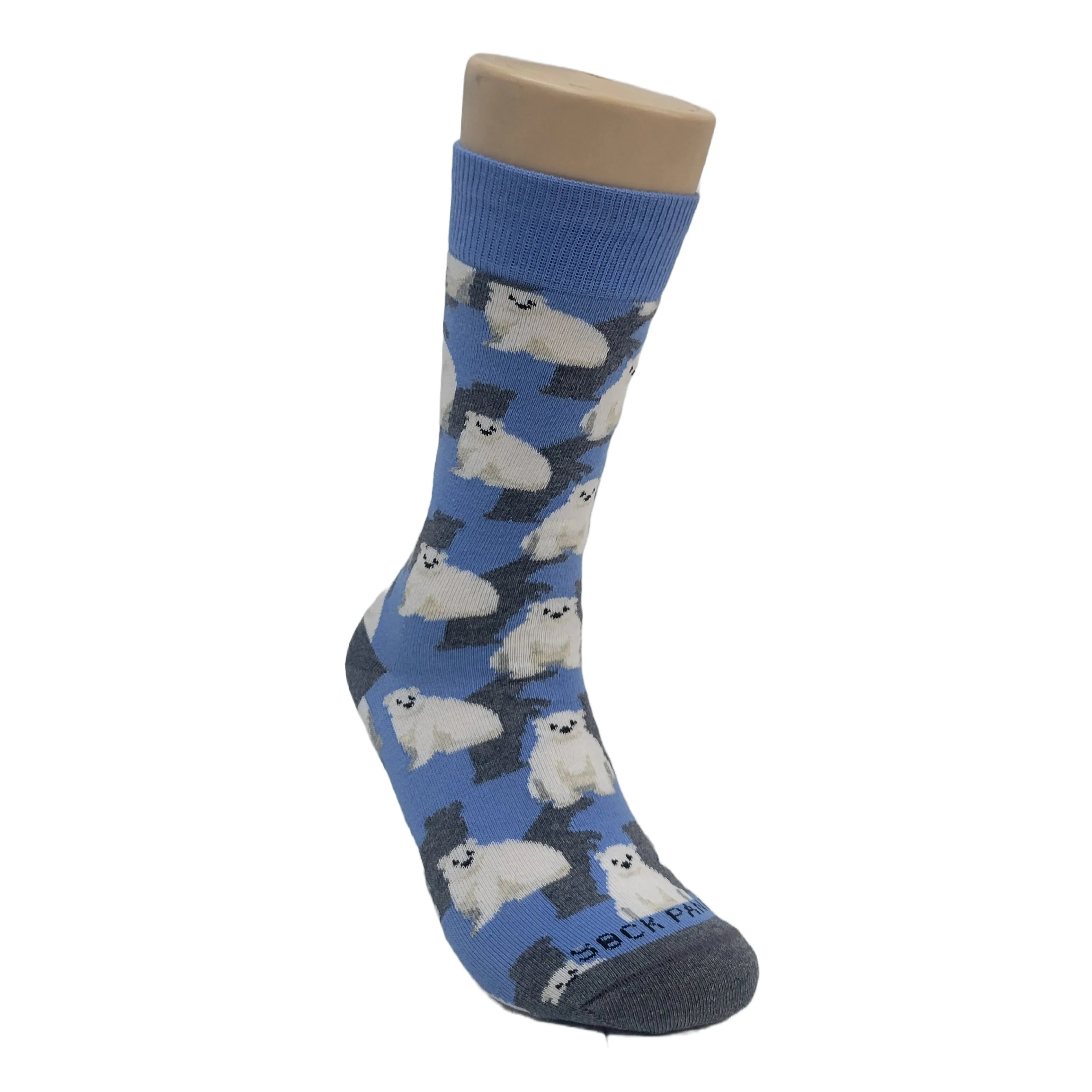 Polar Bear Patterned Socks (Adult Small -  Shoe Sizes 2-5)