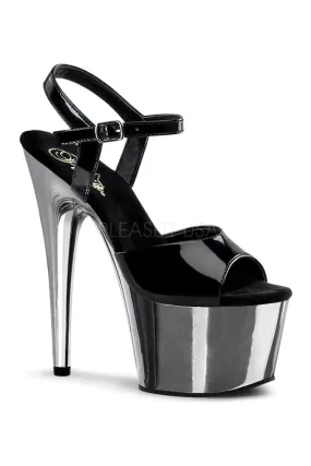 SS-ADORE-709 Platform Sandal  | Black Patent