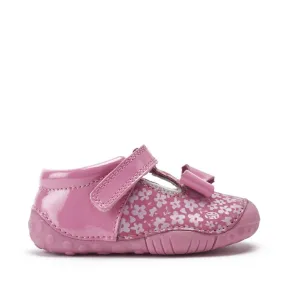 Start-Rite 0765 Wiggle Pink Nubuck & Patent