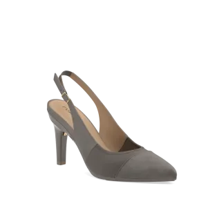 The Panel Slingback - Storm   Stiletto Heel Kit 4 Storm - FINAL SALE