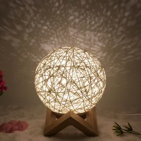 Unique LED Creative Linen Table Lamp