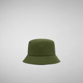 Unisex bucket hat Autumn in moss green